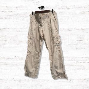 Ann Taylor Loft Wide Leg Cargos Size 12